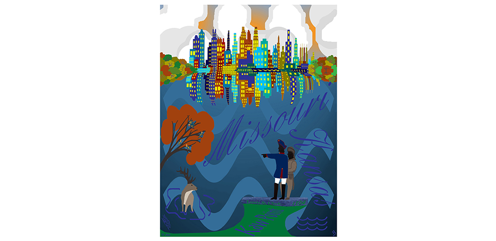 a painting of a celebratioin